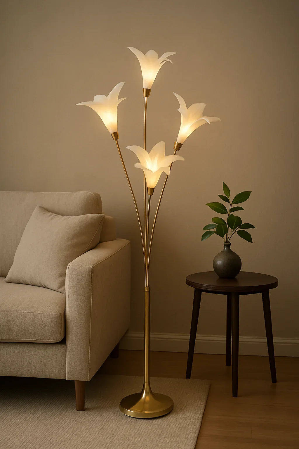 Flower LED Standing Lamp 02 – 5 Ft Imported Floor Lamp