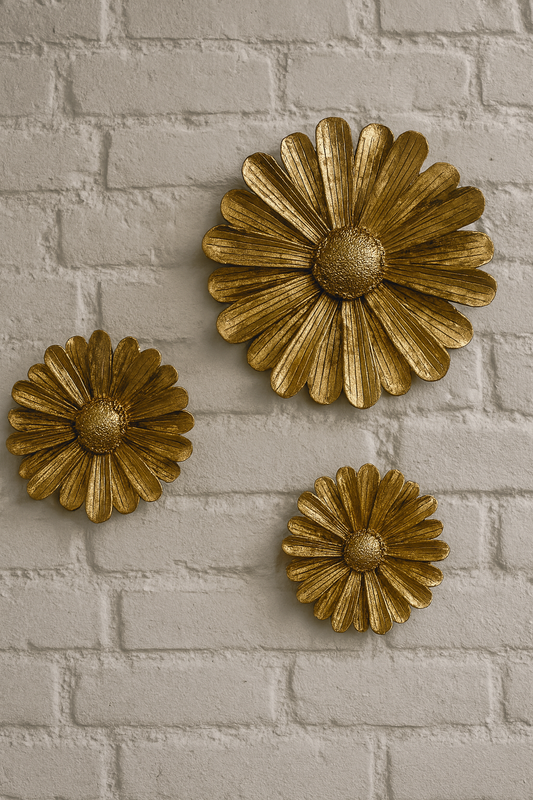 Flower Wall Hanging in Pakistan – Resin Decorative Set