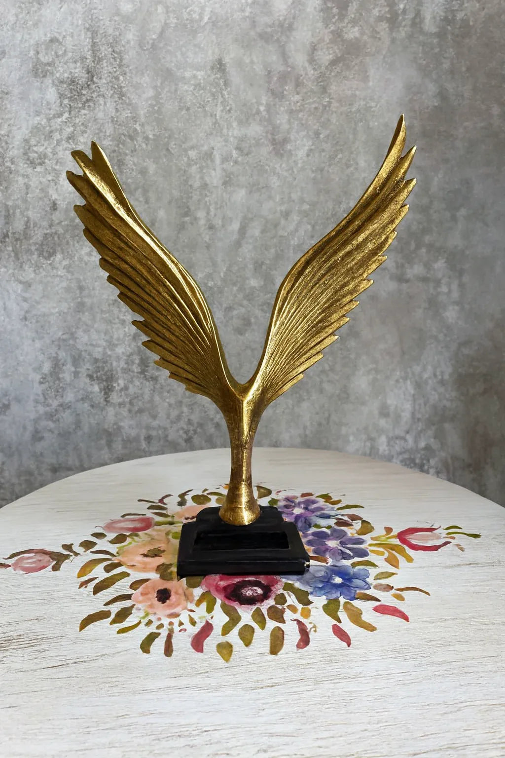 Flying Eagle Gold Sculpture | Premium Home Décor Pakistan
