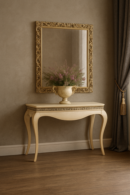 Franklin Mirror Console – Luxury Sheesham & MDF Design