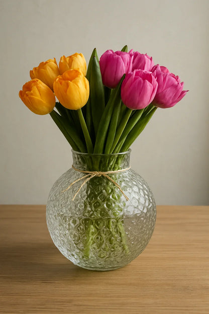 Glass Vase 071 in Pakistan – Imported Decorative Glass Vase