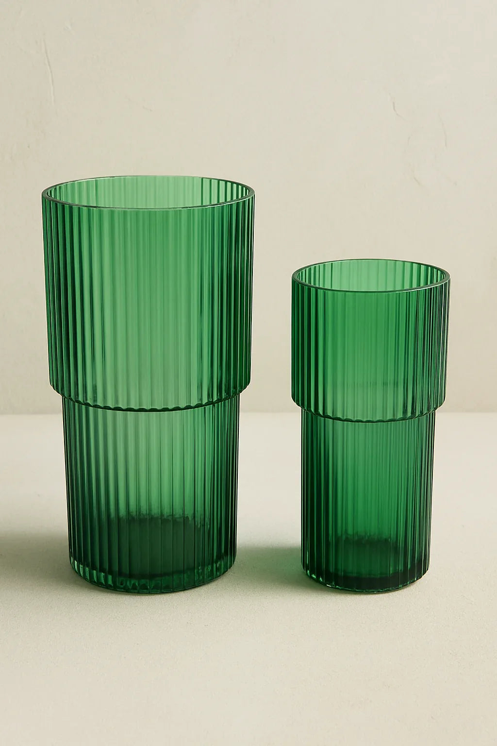 Glass Vase Set 070 in Pakistan – Imported Glass Decor Set