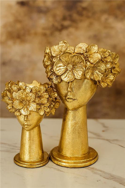 Gold Baby Doll Small & Big Resin Decor Pakistan