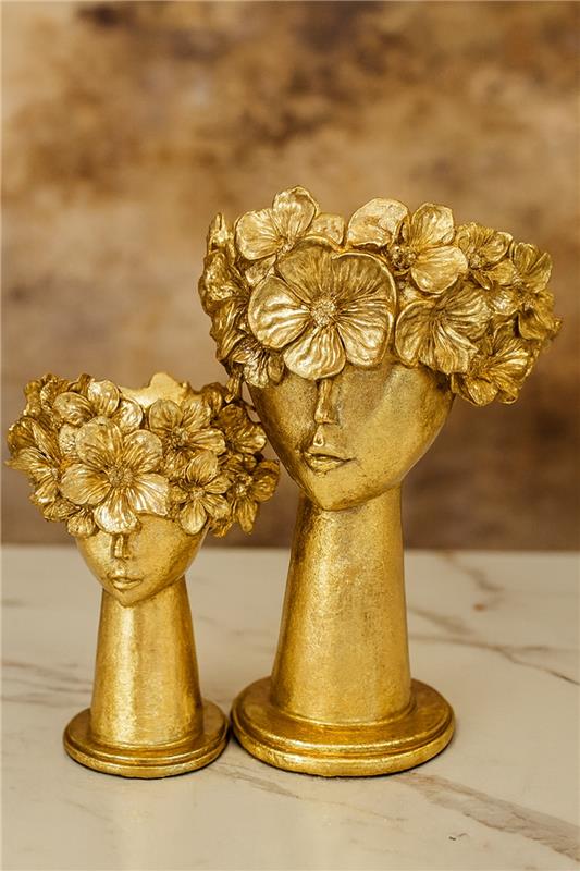 Gold Baby Doll Small & Big Resin Decor Pakistan