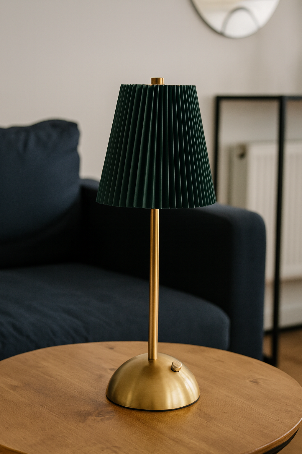 Green LED Rechargeable Lamp 01 – Touch Control