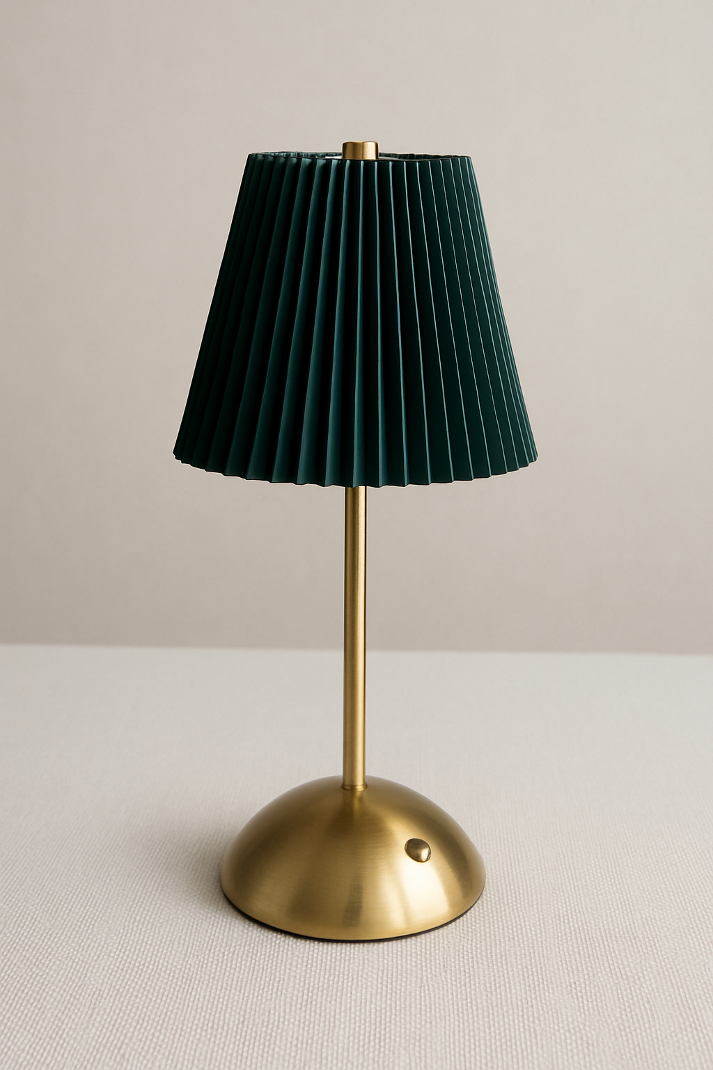 Green LED Rechargeable Lamp 01 – Touch Control