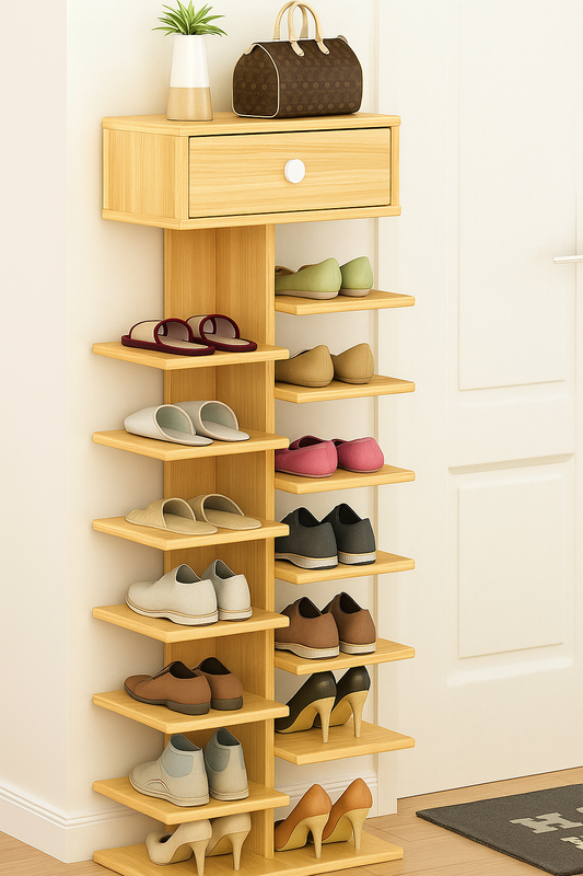 Groof Shoe Rack – Compact MDF Shoe Cabinet in Pakistan