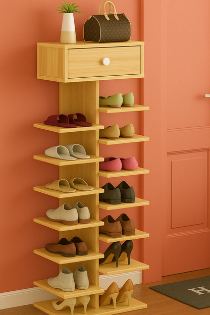 Groof Shoe Rack – Compact MDF Shoe Cabinet in Pakistan