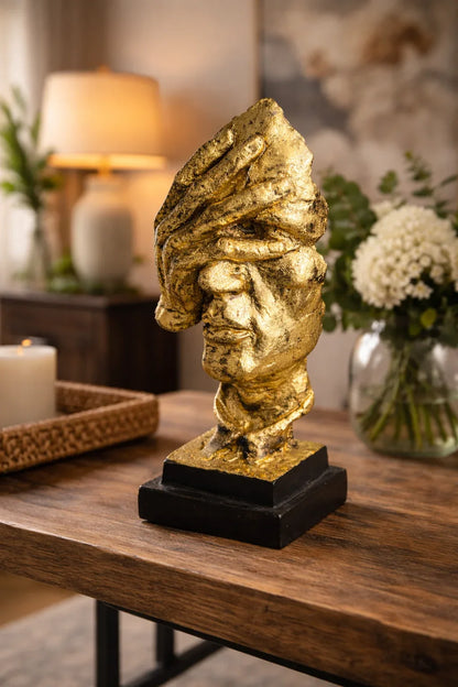 Hand Face Silent Man Decor Premium Resin Pakistan