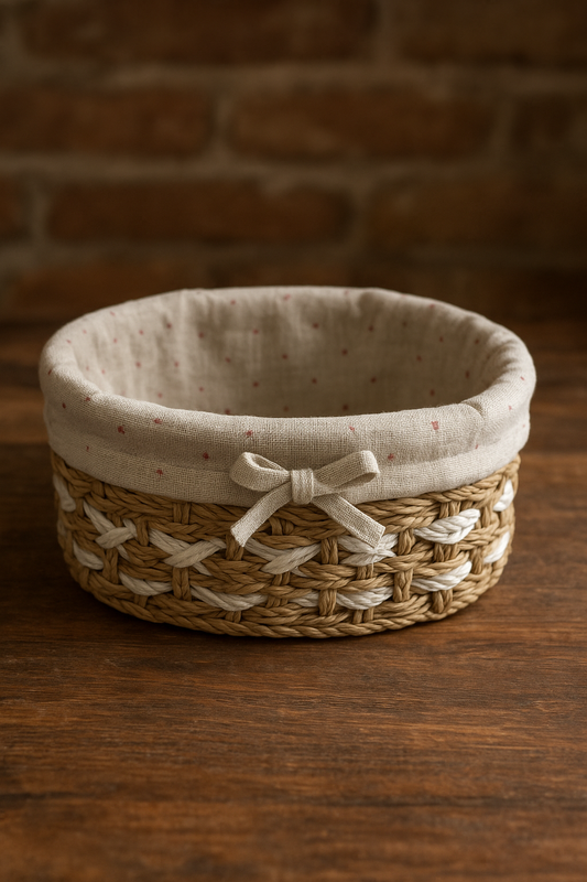 Hand Woven Rattan Storage Baskets – Set of 3 Imported