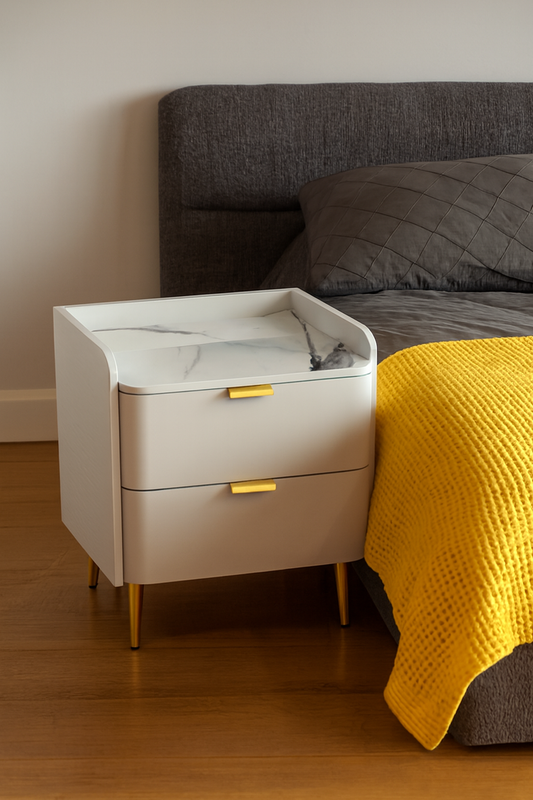 Hermione Side Table in Pakistan – Deco MDF Accent Table