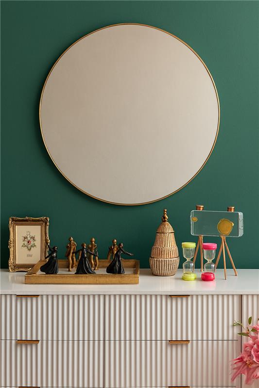 Hexel Premium Mirror 3 ft in Pakistan – Metallic Wall Mirror