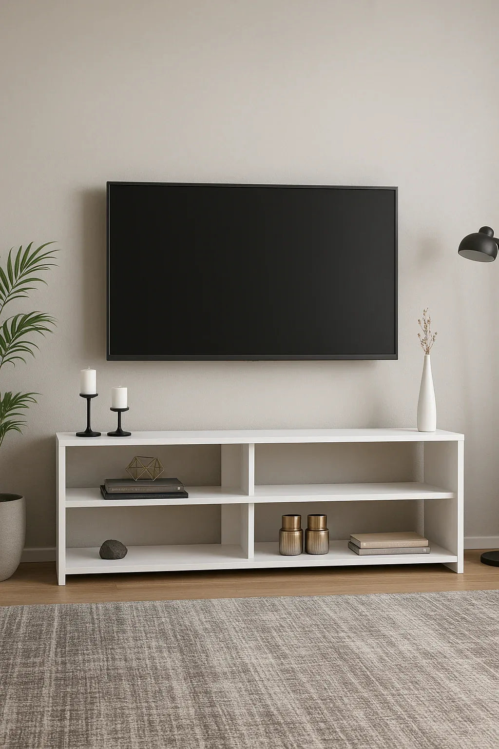 ISLE LCD Console in Pakistan – Modern 59" Media Unit