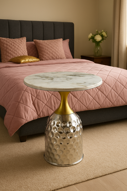 Imported Brass Side Table 003 – Modern Luxury Table Lahore