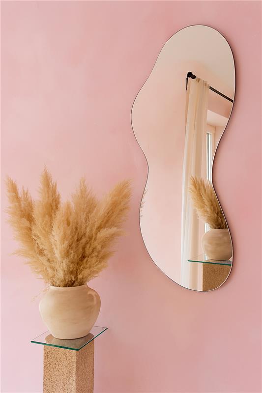 Irregular Mirror WV3 in Pakistan – Metallic Wall Mirror