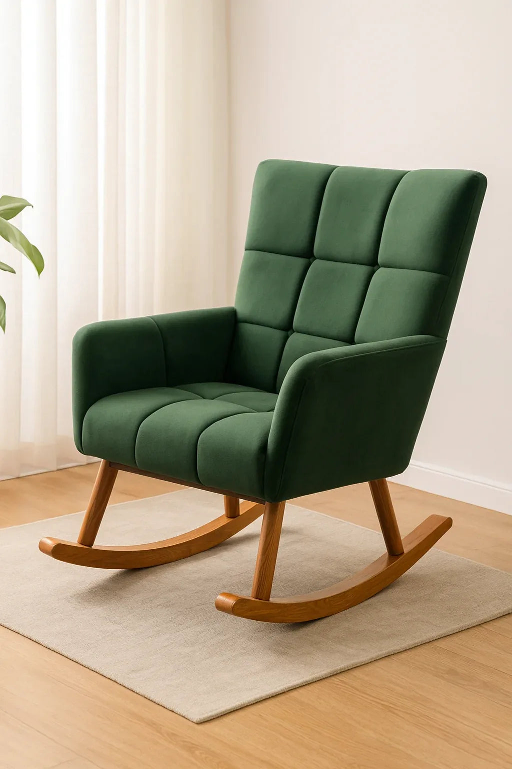 James Rocking Chair 002 – Beechwood Comfortable Rocker