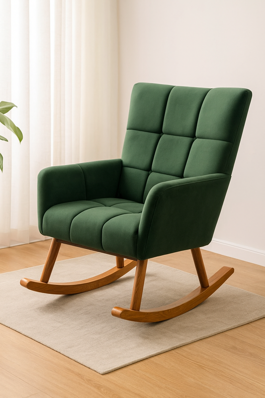 James Rocking Chair 002 – Beechwood Comfortable Rocker