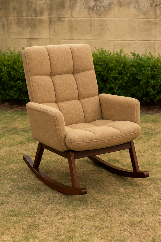 James Rocking Chair Boucle 005 – Beechwood Chair Pakistan