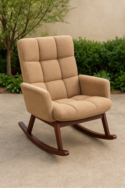 James Rocking Chair Boucle 005 – Beechwood Chair Pakistan