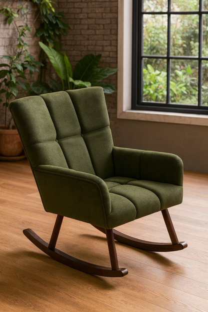 James Rocking Chair Boucle 006 – Beechwood Chair Pakistan