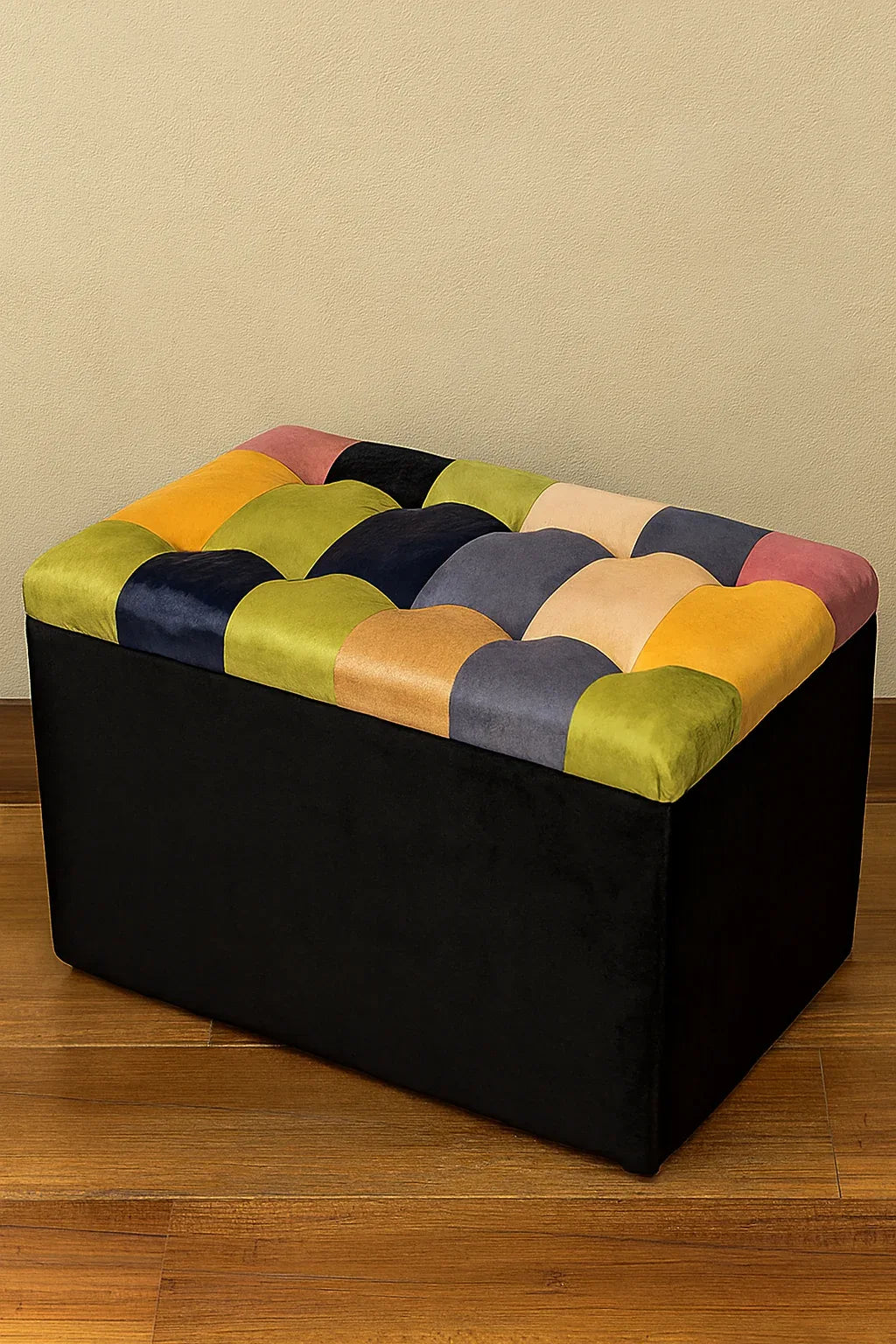 Jimmy Storage Stool 04 | Fabric Storage Ottoman Pakistan