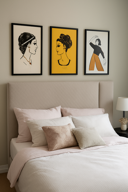 Joe Off White Bed Set in Pakistan – Luxury King Size Bed