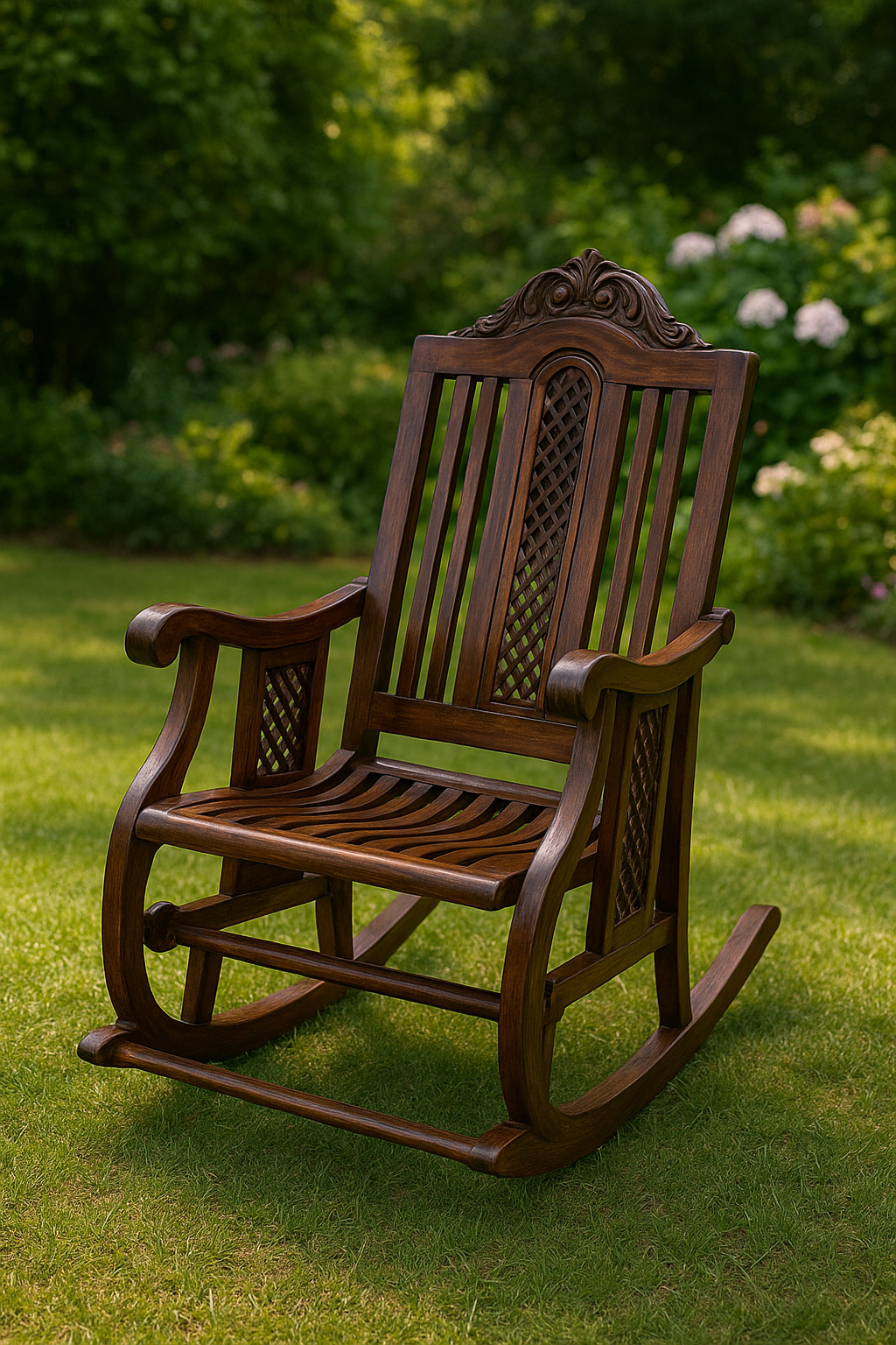 Joe Rocking Chair – Sheesham Wood Comfort & Style