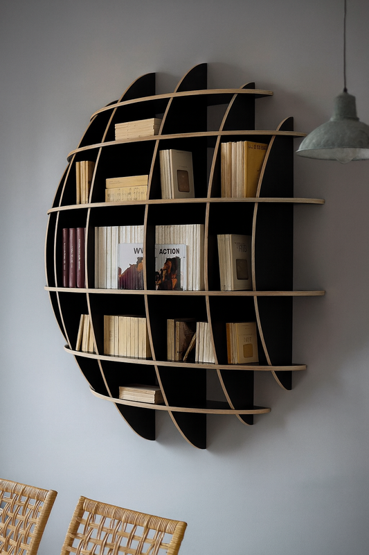 Joni Book Shelf in Pakistan – MDF Modern Storage Rack