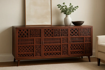 Jupiter Side Board – Modern Deco Sideboard with Metal Frame