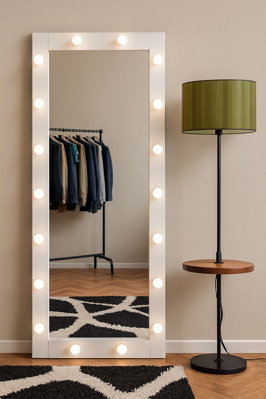 Kale Mirror in Pakistan – Premium MDF Lighted Wall Mirror