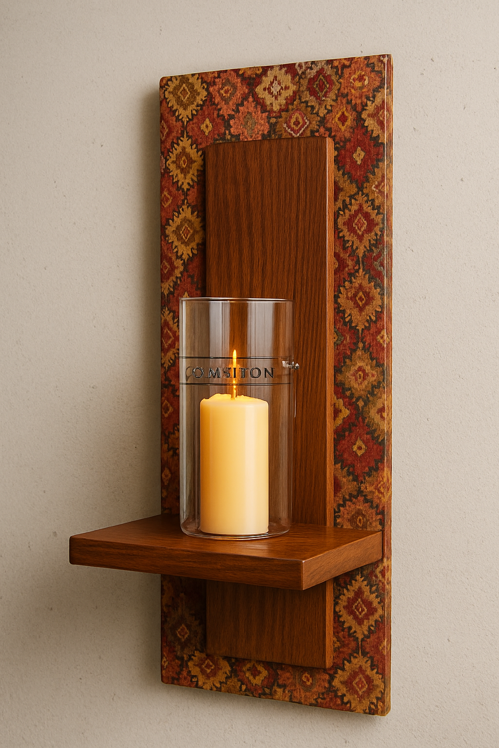 Kenny Shelf 001 – Stylish Corner Wall Shelf in Pakistan