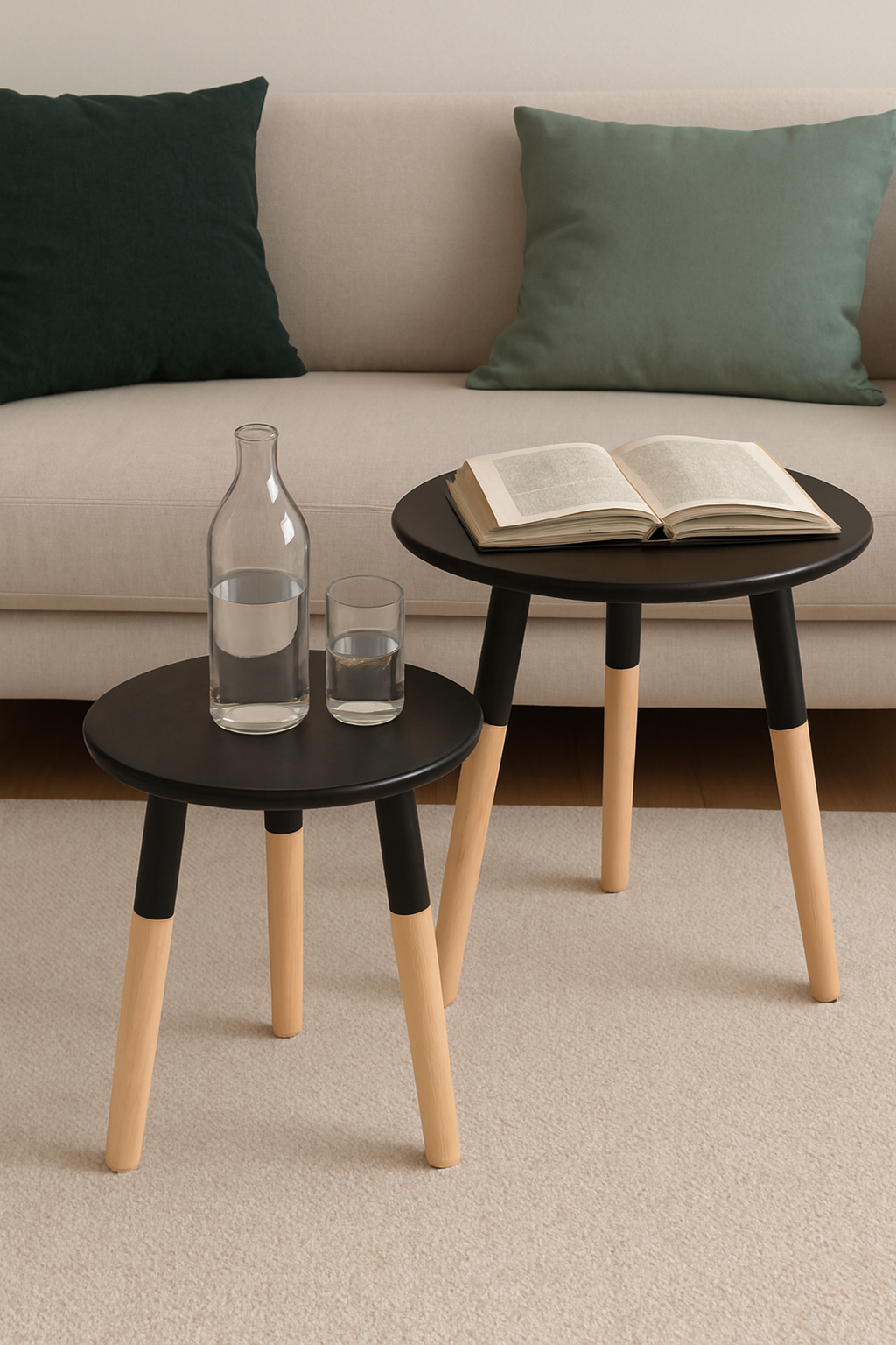 Kepooman Nesting Table in Pakistan – Modern Accent Table