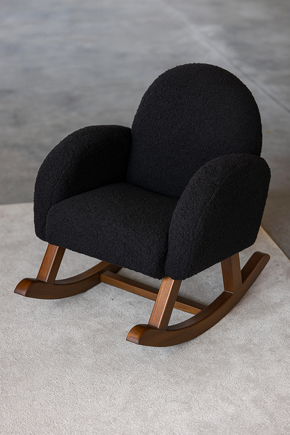 Kids Rocking Chair Black – Boucle Comfort in Pakistan