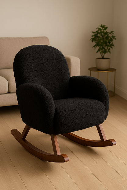Kids Rocking Chair Black – Boucle Comfort in Pakistan
