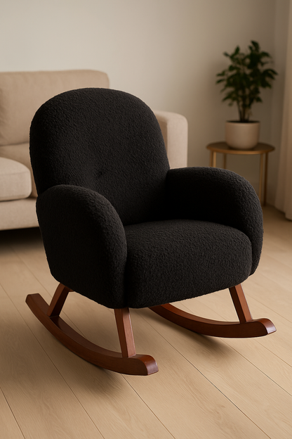 Kids Rocking Chair Black – Boucle Comfort in Pakistan
