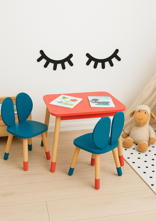 Bunny Rabbit Table & Chairs – Best Price in Pakistan