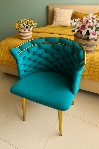 Knotella Chair – Imported Stainless Steel Metal Chair