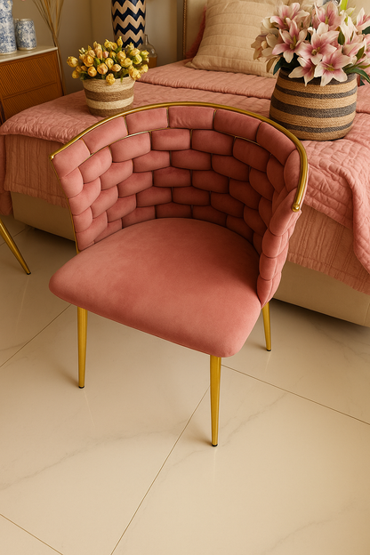 Knotella Chair – Imported Stainless Steel Metal Chair