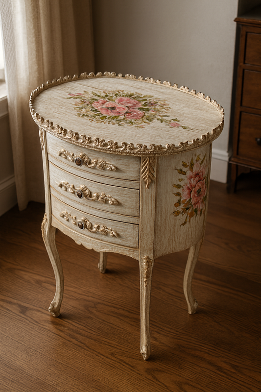 Lavinia Victorian Table 02 in Pakistan – Hand Painted