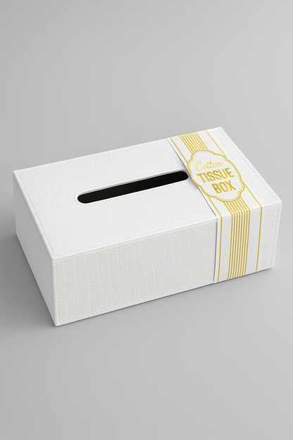 Leather Tissue Box 01 – Premium Tissue Holder in Pakistan