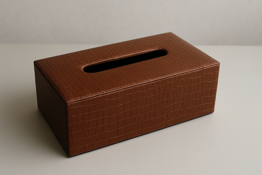 Leather Tissue Box 012 – Premium Imported Leather