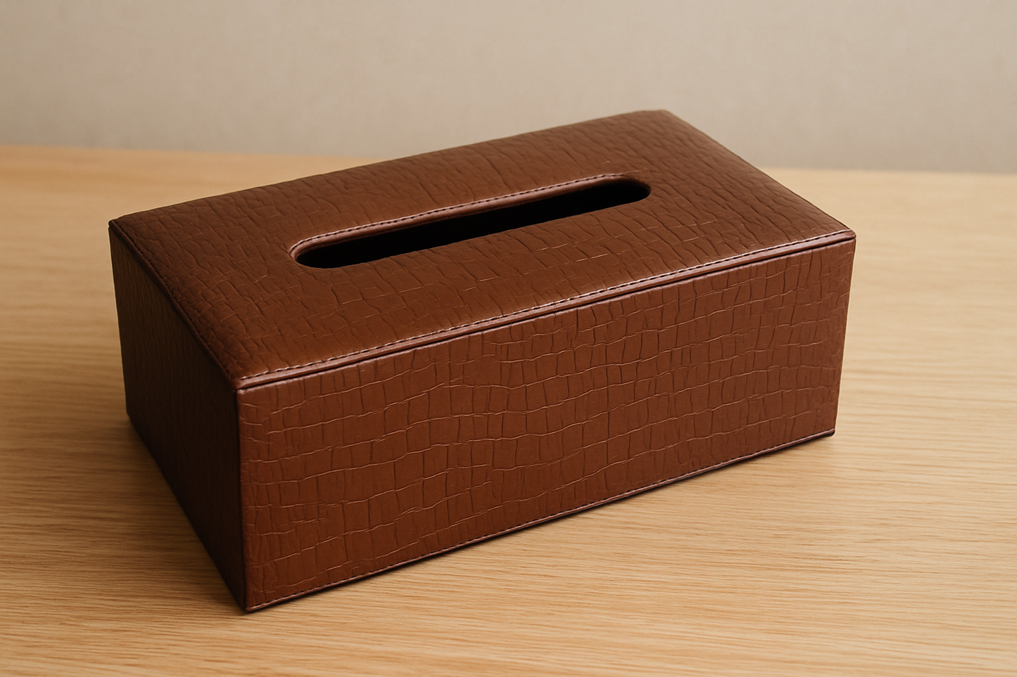 Leather Tissue Box 012 – Premium Imported Leather