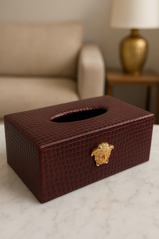 Leather Tissue Box – Premium High-Quality Leather