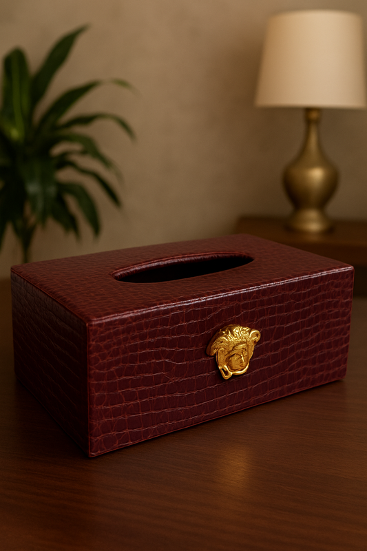 Leather Tissue Box – Premium High-Quality Leather