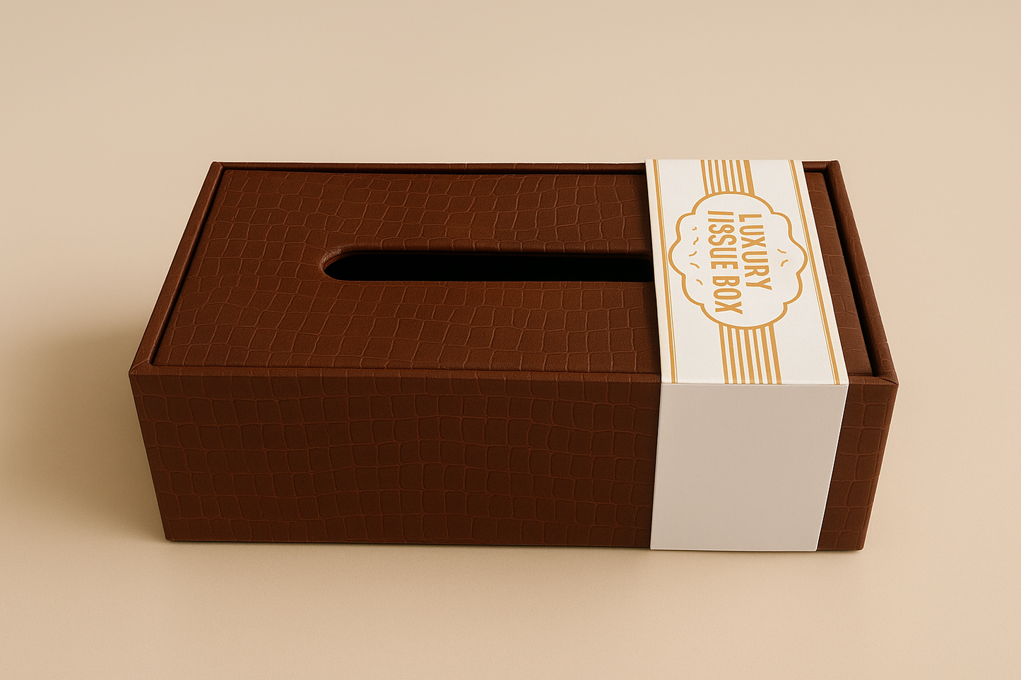 Leather Tissue Box 01 – Premium Tissue Holder in Pakistan