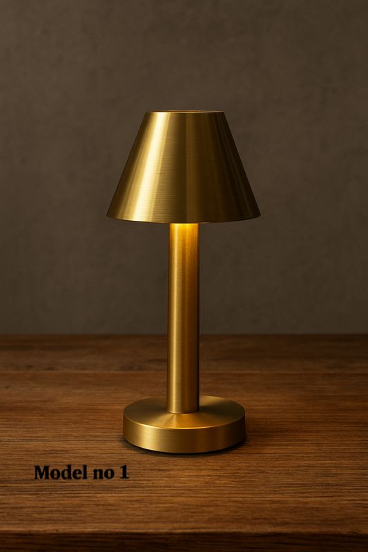 Rechargeable LED Lamp – Portable 10" Table Lamp