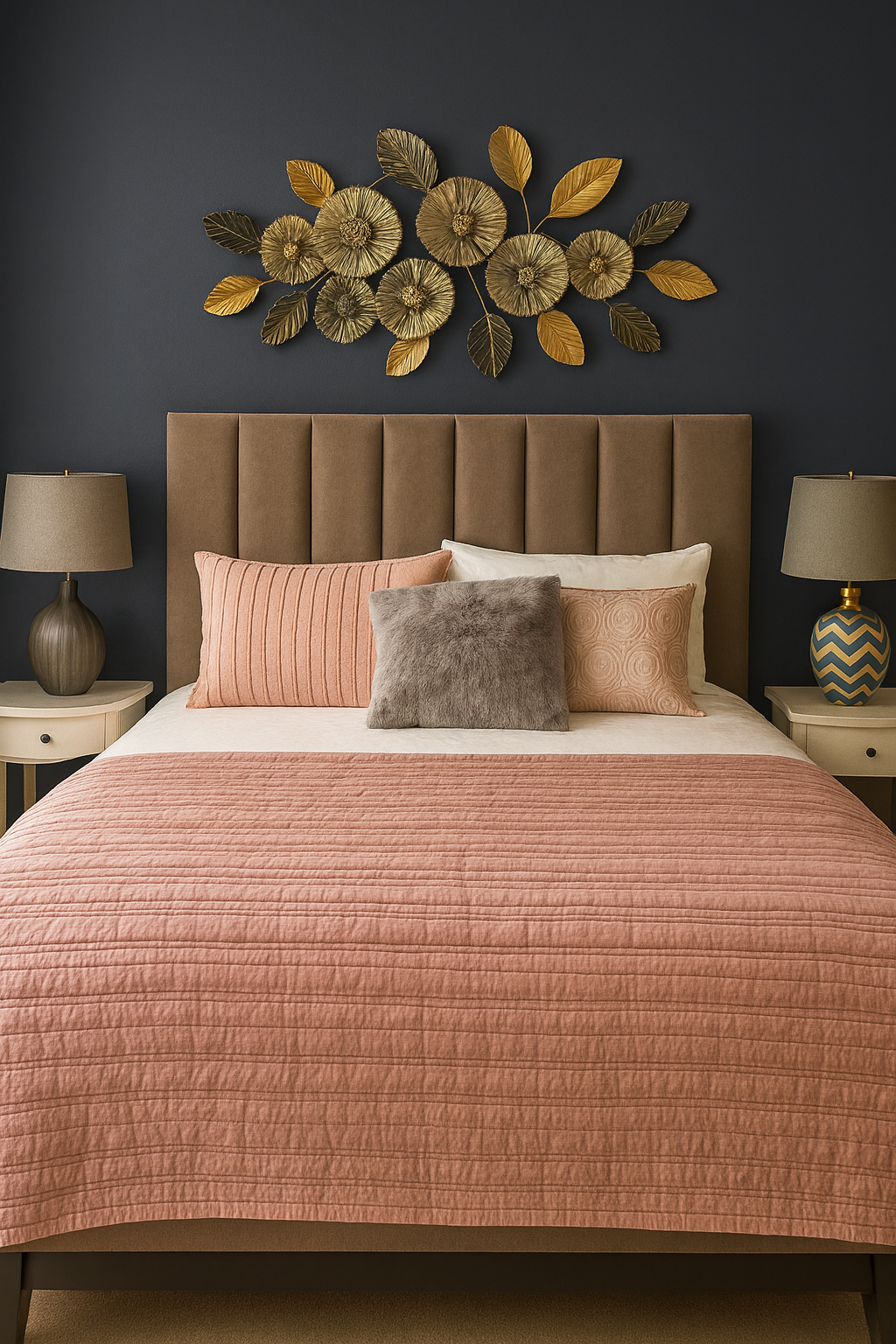 Lois Bed in Pakistan – Luxury King Size Wooden Bed