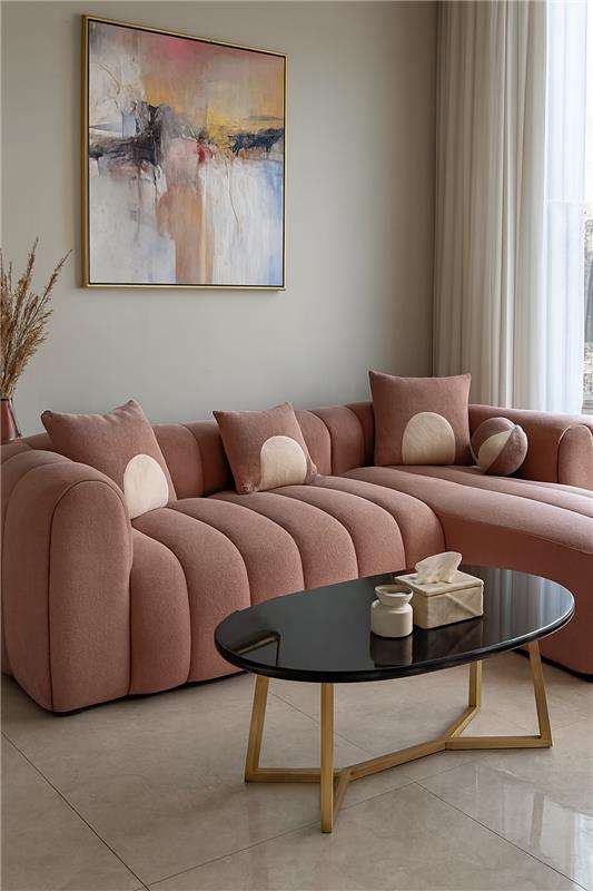 Luxx L Shape Sofa in Pakistan – 6 Seater Luxury Sofa