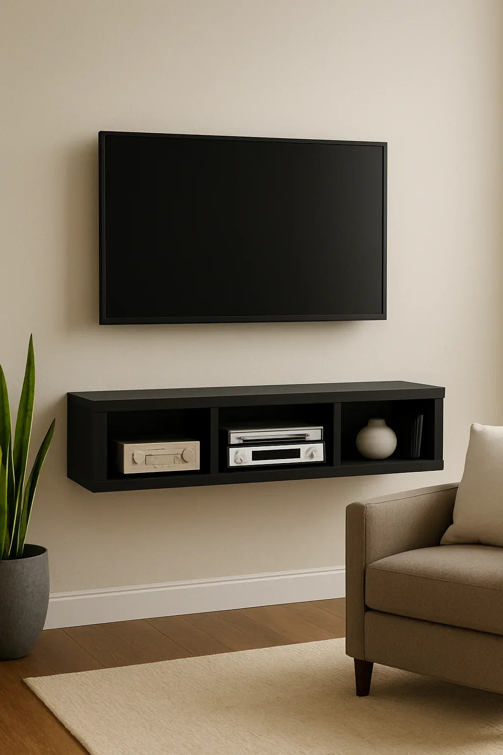 Martin LCD Console in Pakistan – 60" Wall Mounted Shelf