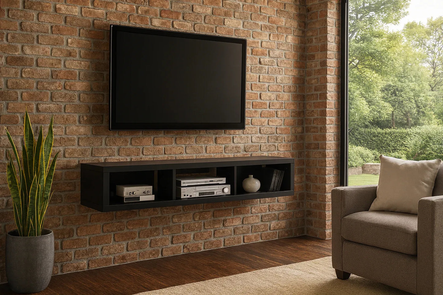 Martin LCD Console in Pakistan – 60" Wall Mounted Shelf